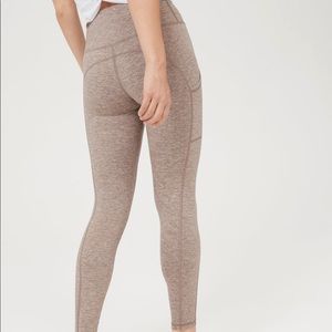 Aerie the Hugger High Waist Full Length Pocket Leggings Medium Long